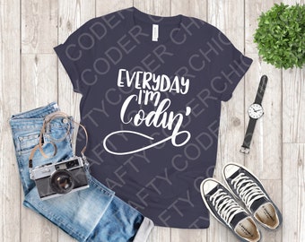 Everyday I'm Coding Shirt