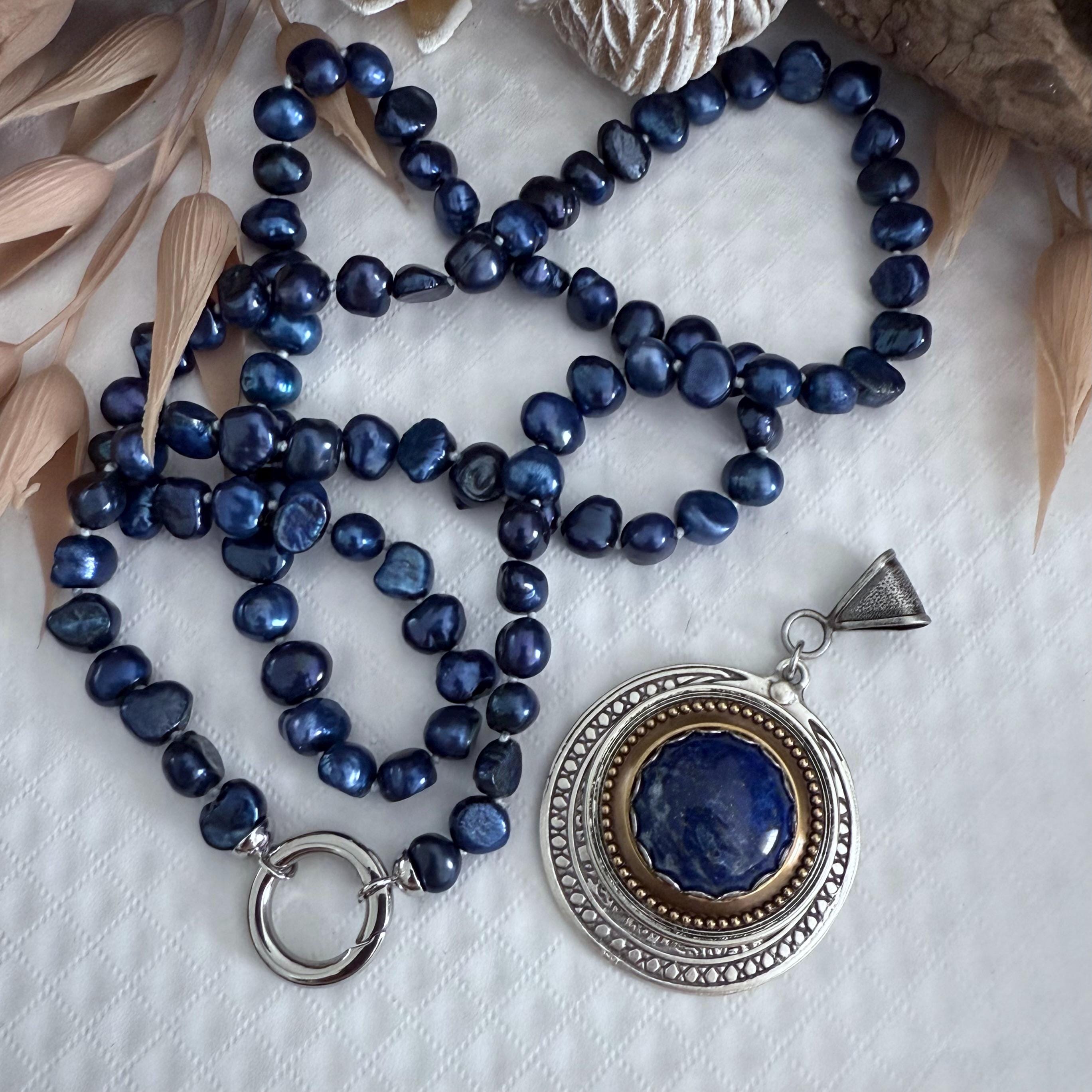 Collana girocollo con perline colorate per donna, acciaio inossidabile - Italia