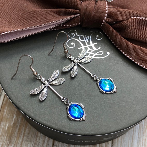 Bermuda Blue Dragonfly Necklace Bermuda Blue Dragonfly Necklace