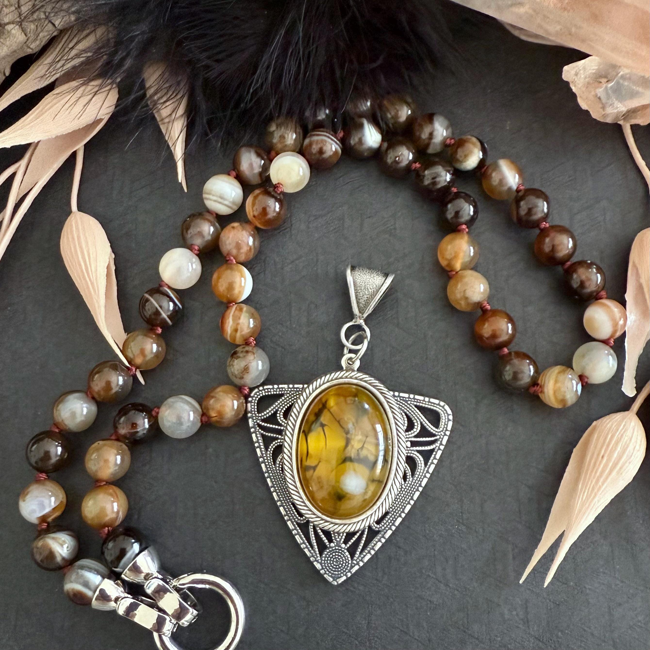 Perline In Pietra Naturale, 8 Mm, 43 Pezzi, Rotonde, Colori Misti - Foto 4