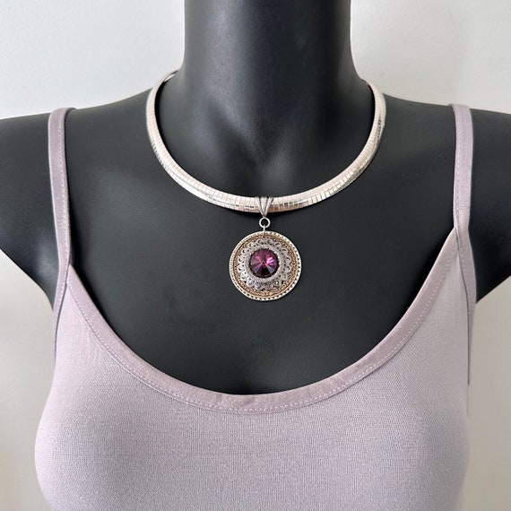 Swarovski gypsy necklace deals