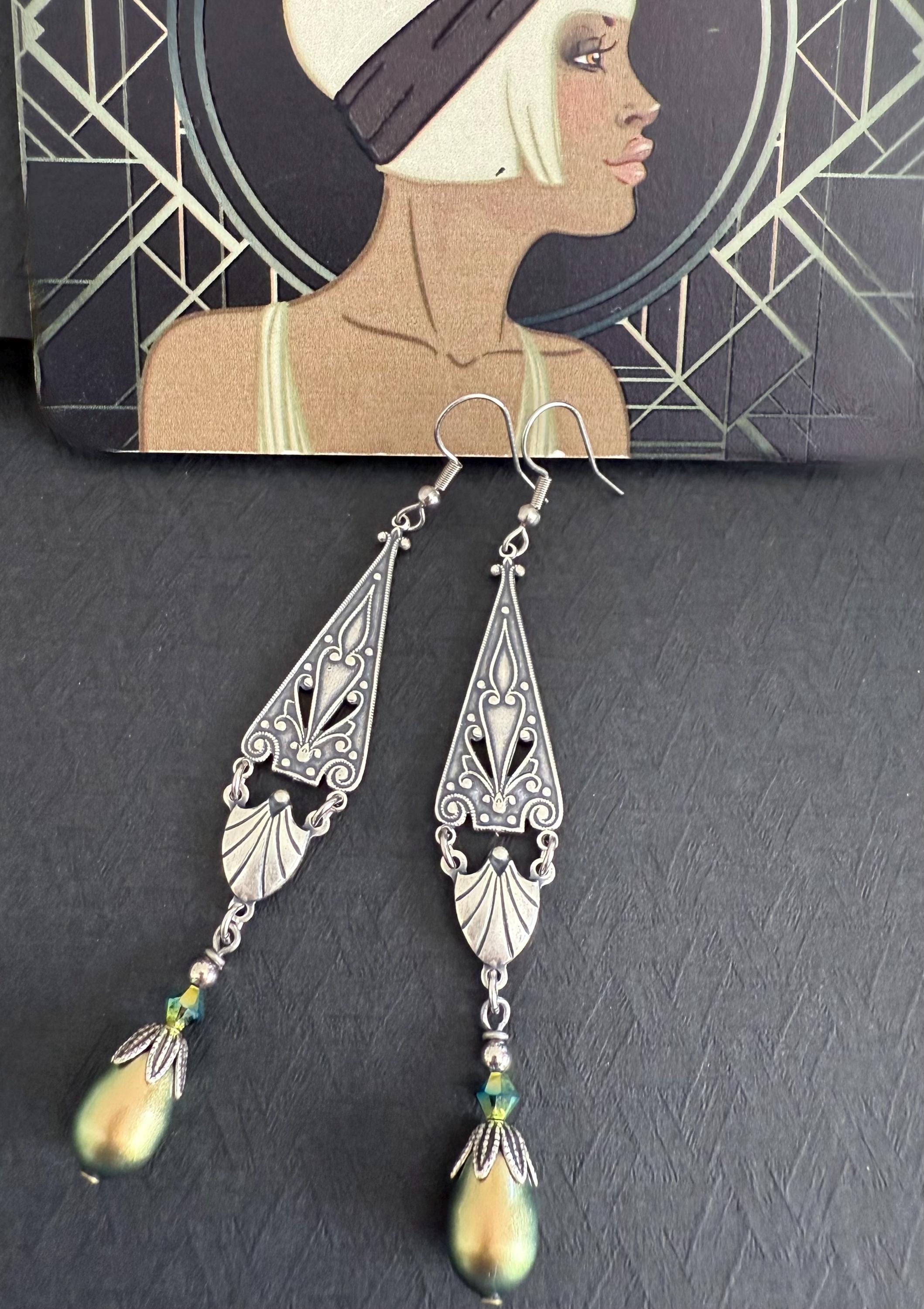 Orecchini Ottaviani con perline, perle e cristalli - OTTAVIANI - Luxury