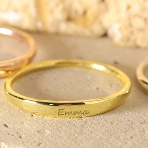 14k solid gold Name Ring , Name Ring , Customize Ring , Personalized Ring , Personalized Jewelry , Personalized Gift , Gold , Silver Ring