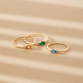 Tiny Birthstone Ring , Dainty Birthstone Ring , Personalized Ring for her , Christmas Gifts , Ring for women , Black Friday sale