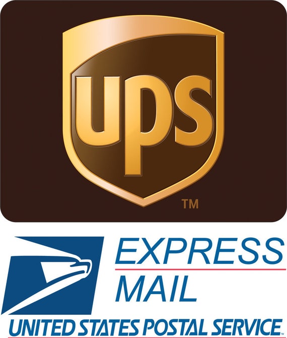 Express Shipping via UPS & USPS Express Shipping Etsy