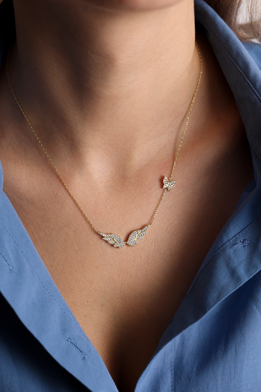 Jennie on sale butterfly necklace