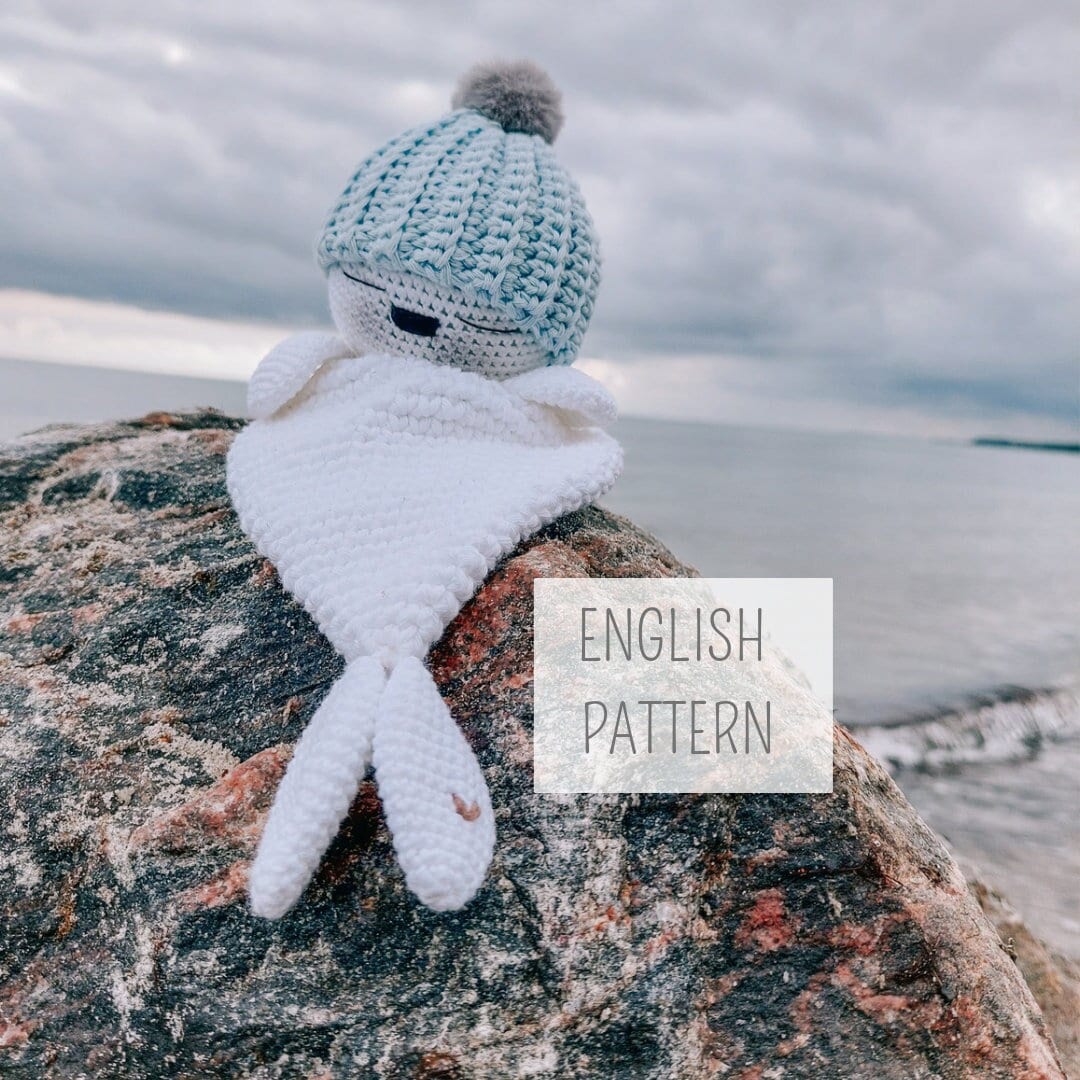 39 Seal Crochet Patterns for Ocean-Themed Amigurumi, Gifts, and Cozy Decor 38 Crochet pattern lovey blanket