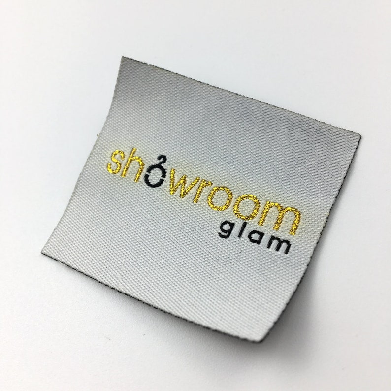 300 custom sleeve hem tags custom hem tags hem tags on Etsy