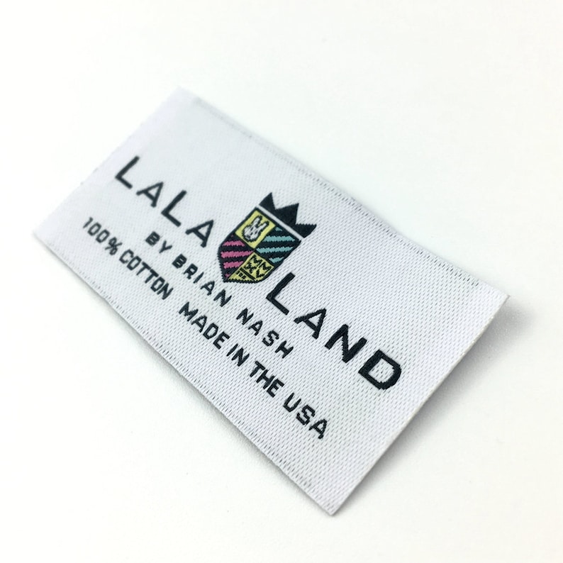 High density woven label for t-shirts pants and clothes custom high density for brand HD woven label in competitive price hats jackets