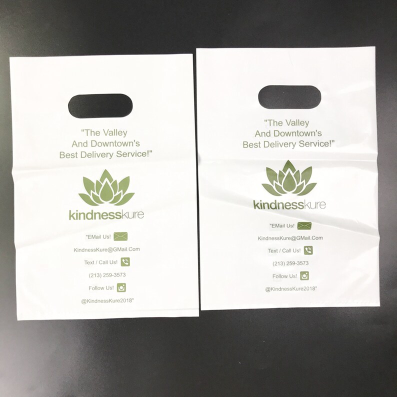 200 10x14 custom plastic shopping bags personalized Etsy