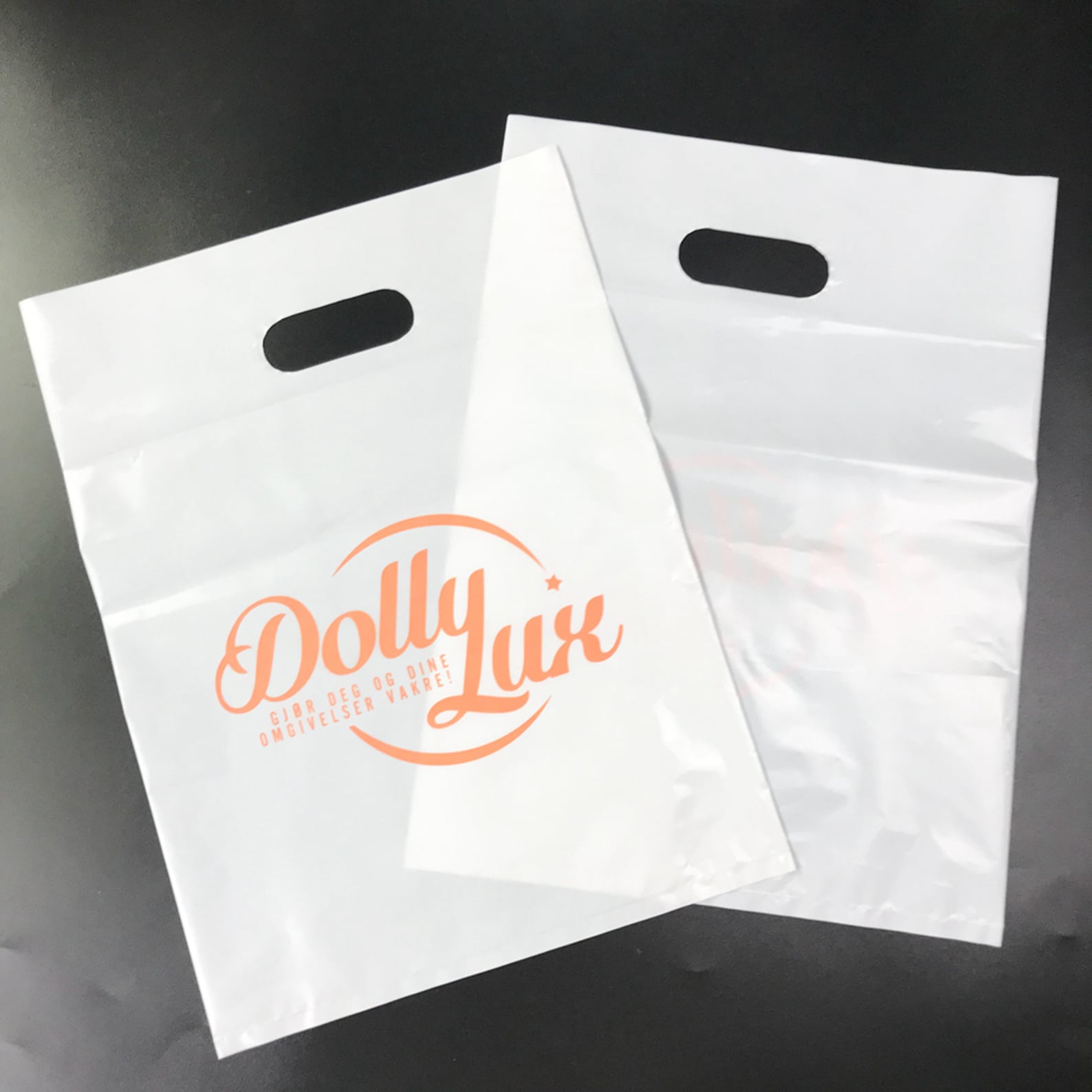 200 10x14 plastic bags with logo custom plastic die Etsy