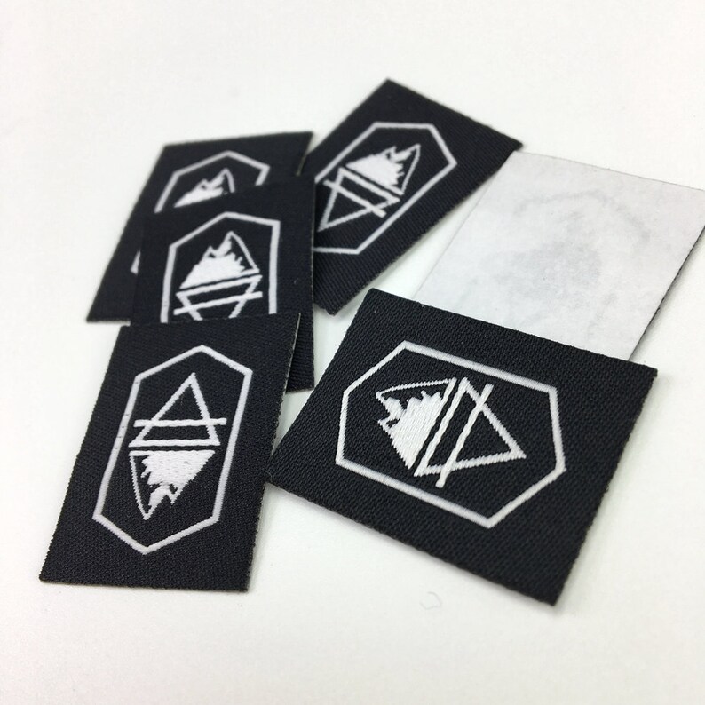 300Custom peel off adhesive sticker backing labels New design Etsy