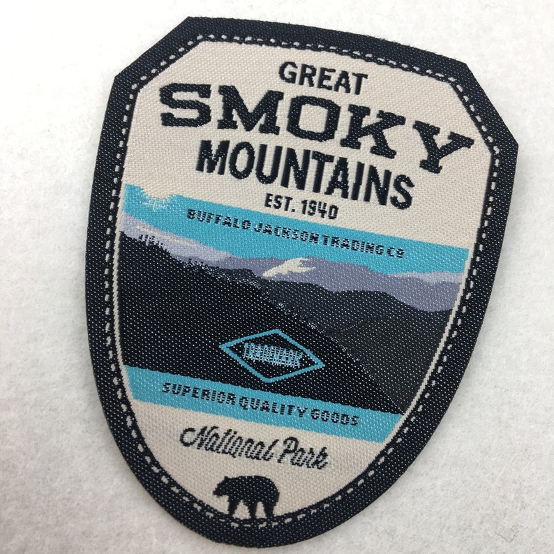 Custom woven patch for garment woven iron embroidery patch Etsy
