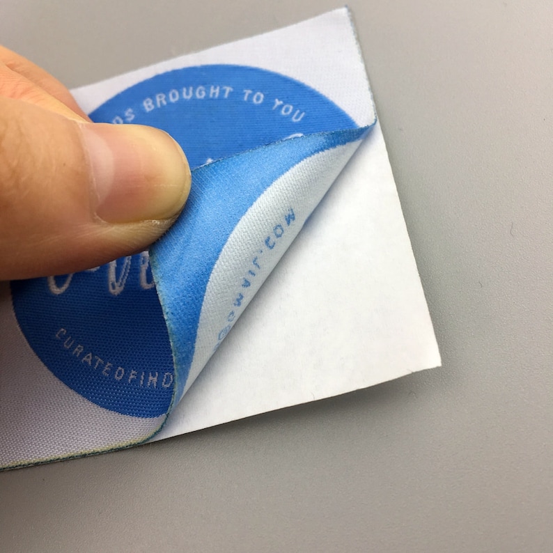 300Custom peel off adhesive sticker backing labels New design Etsy