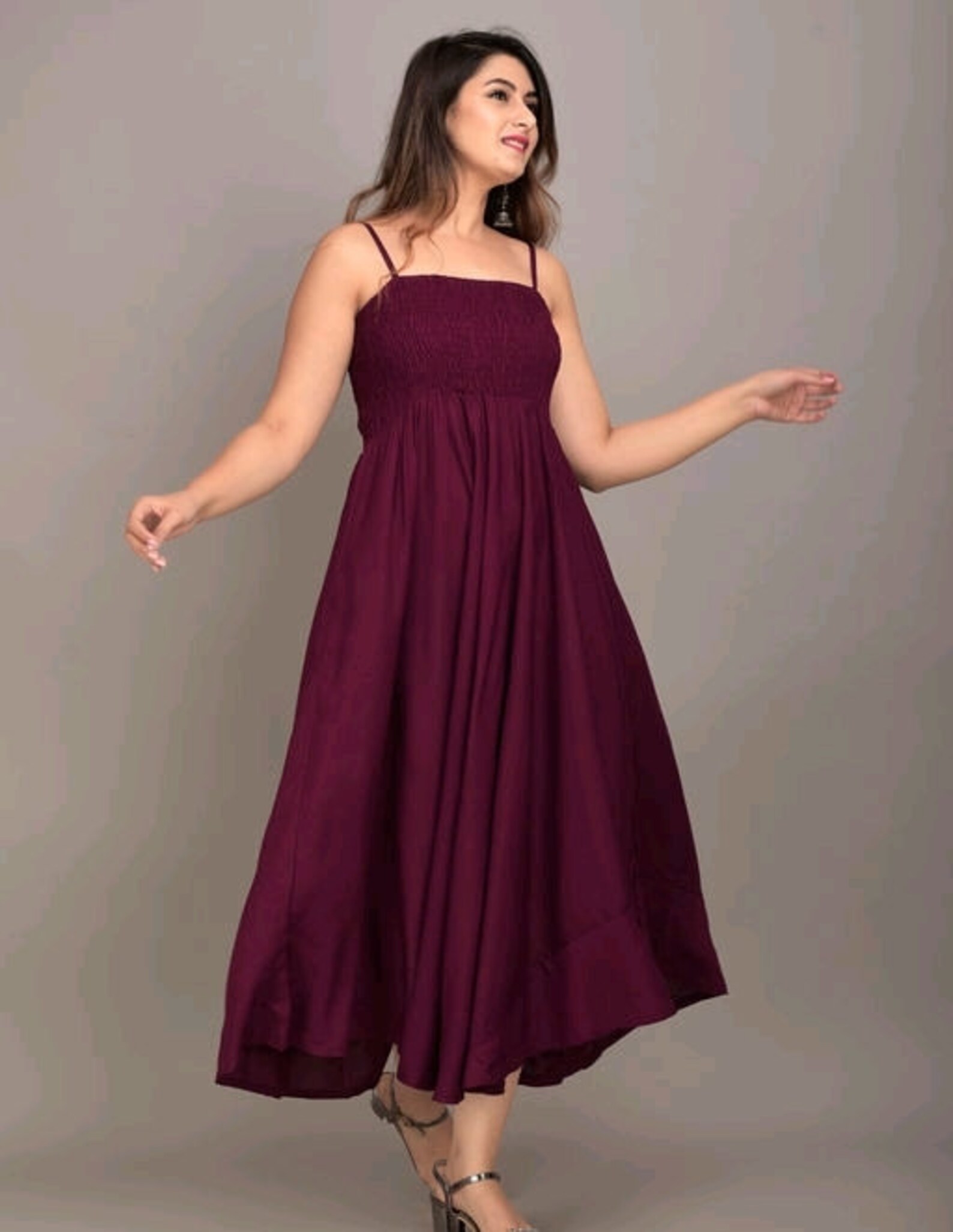 Attractive Pregnant Maternity Women Dress Gown / Frock Style Etsy