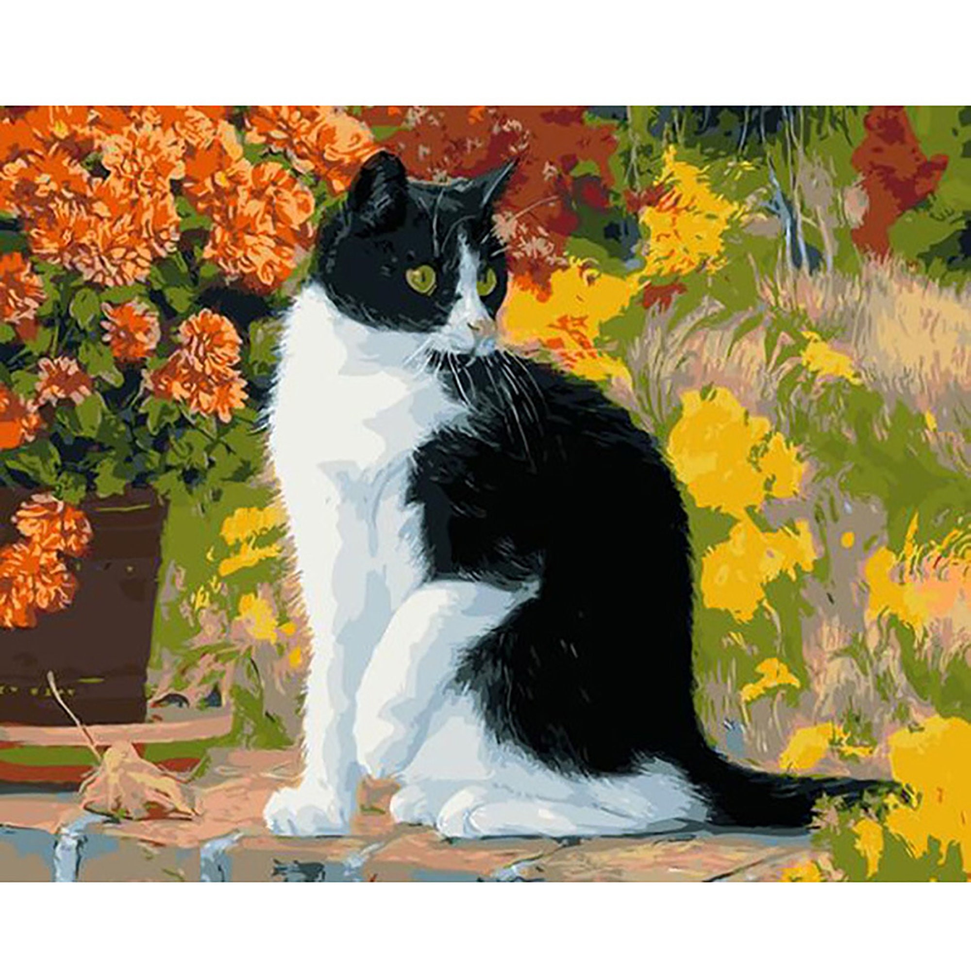 5D Lovely Cat Diamond Painting Kits Shiny Rhinestone Painting Etsy