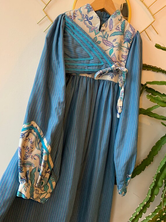 Vintage kids bohemian cotton dress