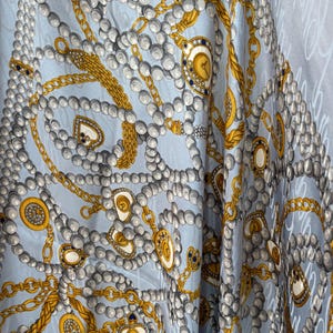 1980s Vintage Chopard silk scarf
