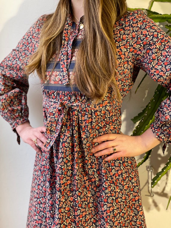 70s vintage flower Dress