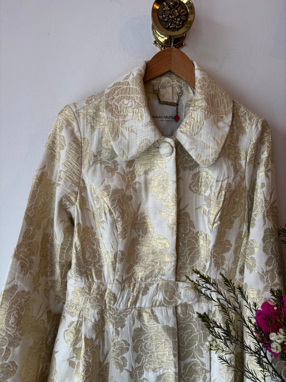 Isaac Mizrahi for Target Gold Rose Blazer - Etsy