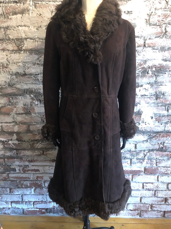 Brown Afghan coat