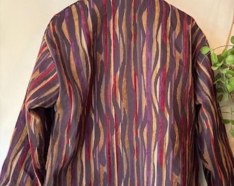Vintage 80s Autumn Color Jacket - Etsy