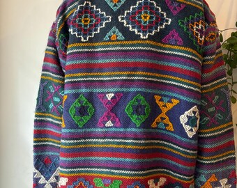 Vintage 1970s Wool Embroidered Jacket - Etsy