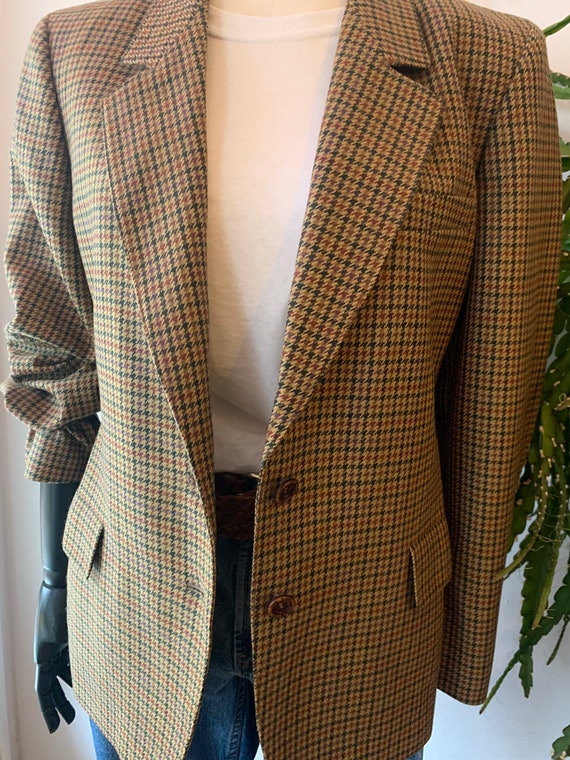 1980s wool vintage blazer