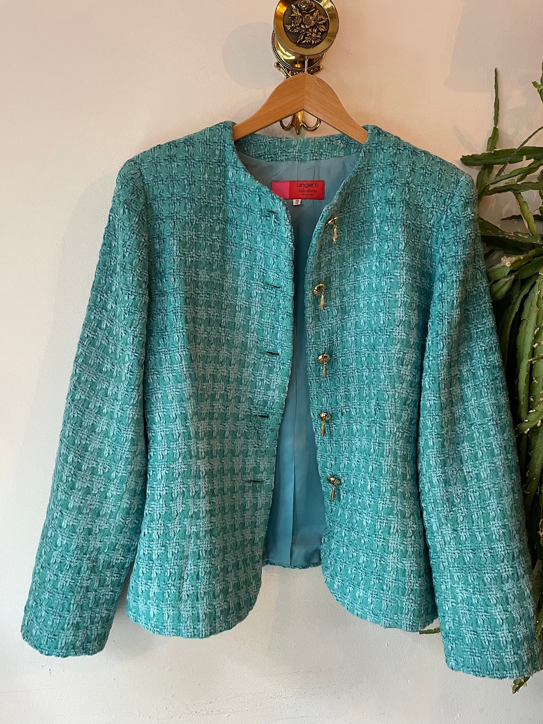 Vintage Ungaro Solo Donna Paris Wool Blazer - Etsy UK