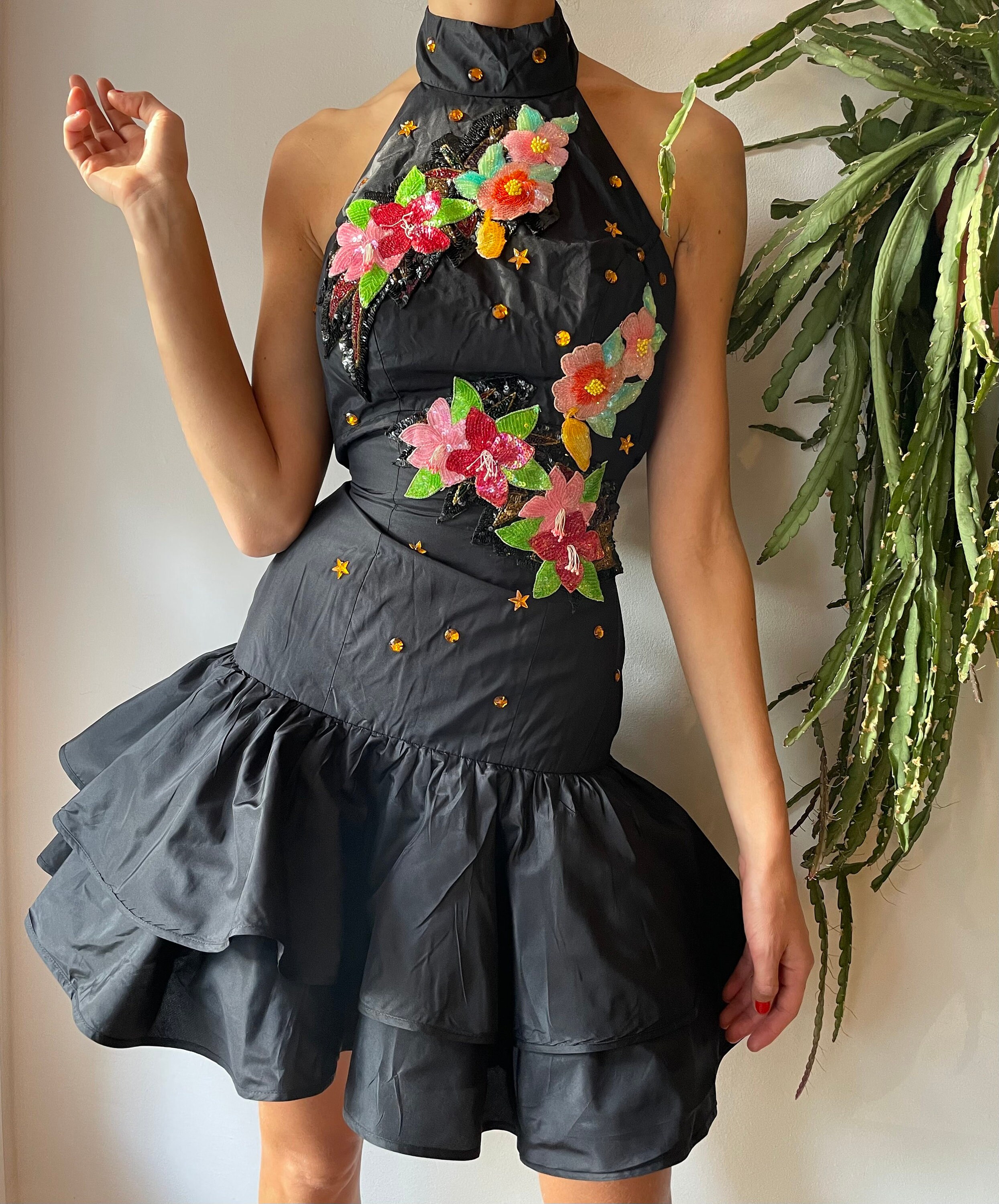 Años 80 vestido de fiesta - Etsy España Años 80 vestido de fiesta - Etsy España
