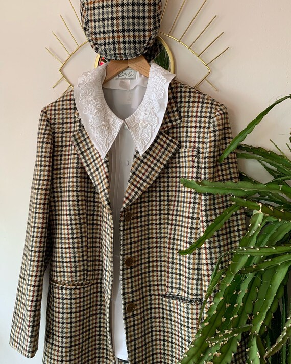 Vintage 1980s wool blazer