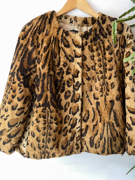 mint velvet animal print coat