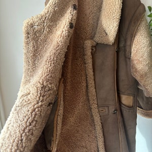 THEORY reversable sheepskin coat