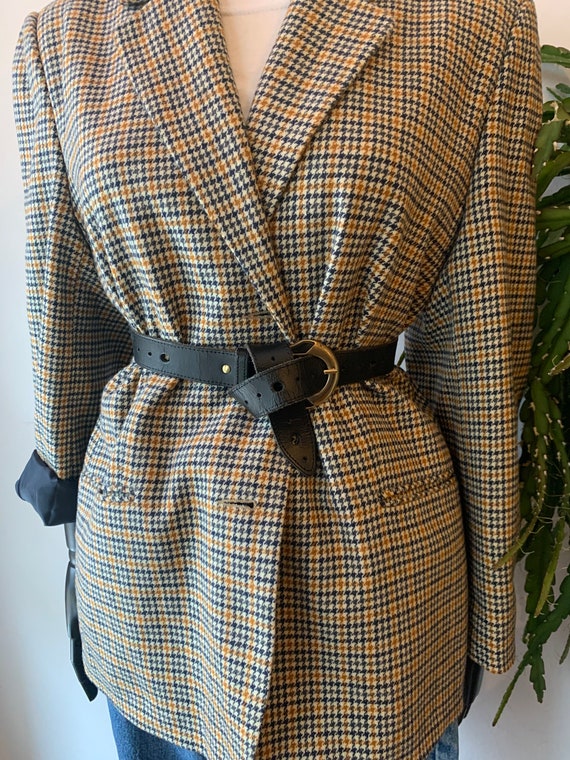 Vintage wool blazer 1980s