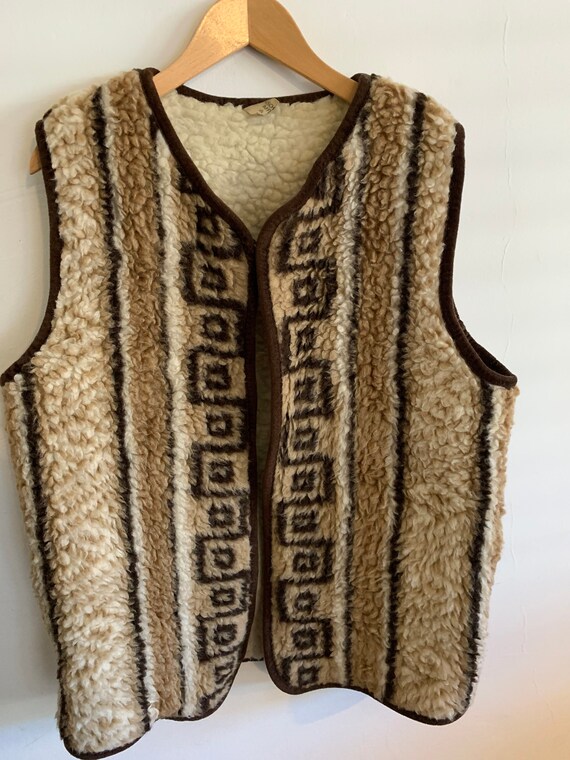 Vintage wool waistcoat