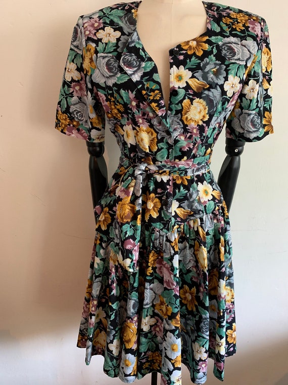 Vintage Flower Dress
