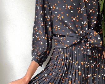 Vintage 90s Silk Céline Paris Two Pieces Set - Etsy