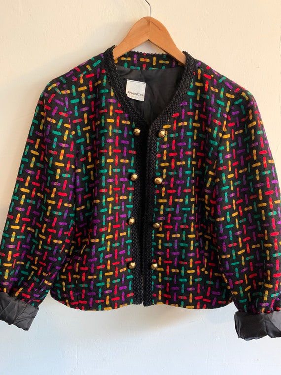 1980s vintage wool blazer