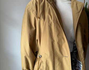 trench-coat parka surdimensionné vintage des années 1980