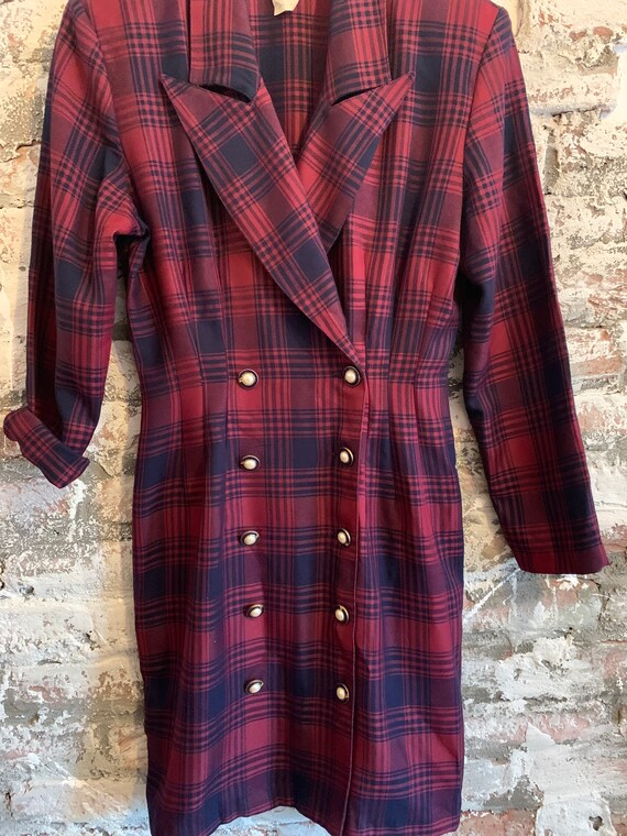 Vintage plaid Dress