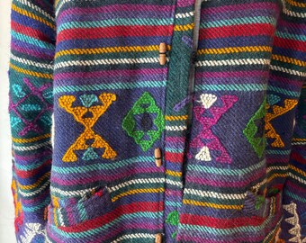 Vintage 1970s Wool Embroidered Jacket - Etsy
