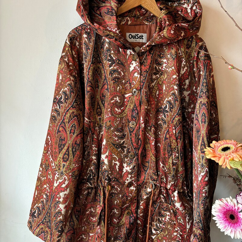 ORNATE PAISLEY COAT - DUSK