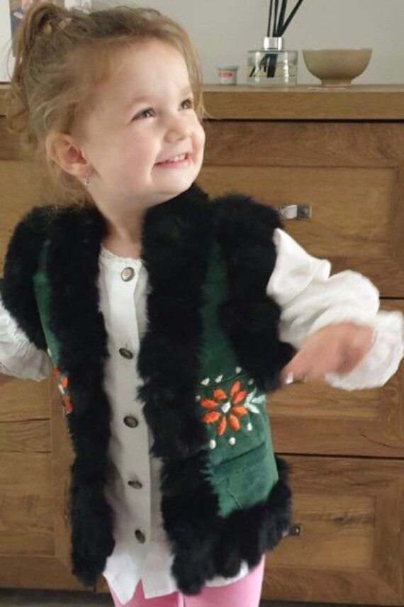 Vintage suède waistcoat