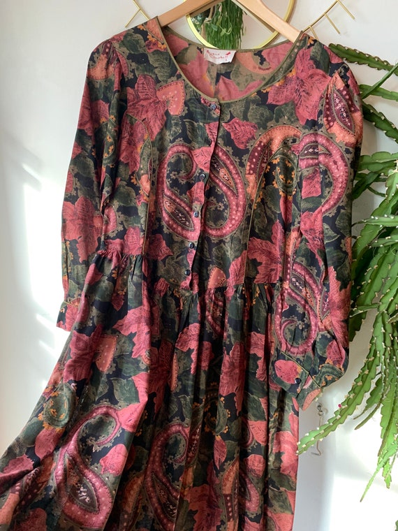 Vintage flower dress