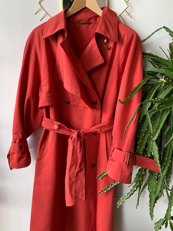 Vintage oversized 80s Trenchcoat