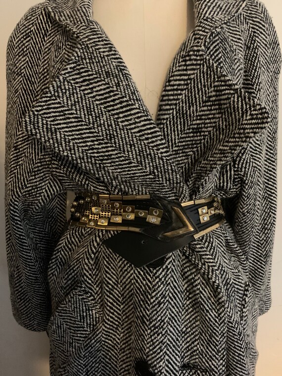 Vintage Leather statement Belt
