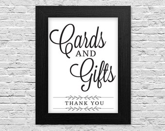 Cards and Gifts - DIY Printable Instant Download