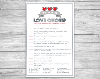 Nerdy Love Quote Etsy
