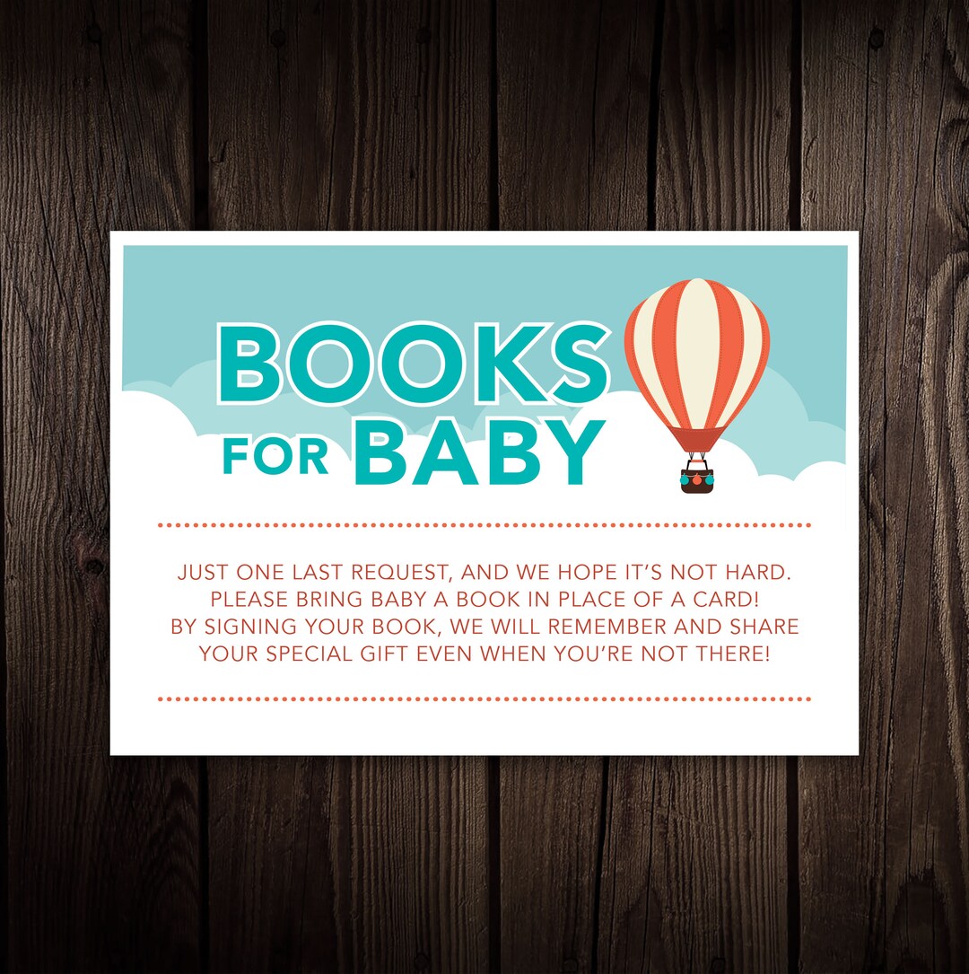Books for Baby Baby Shower DIY Printable Instant Download Etsy UK