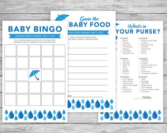 Magical Baby Shower Games DIY Printable Instant Download | Etsy